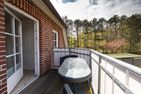 Haus Waltraud Ferienwohnung  „Popenstuuv" Norddorf auf Amrum - Balkon