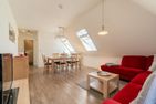  Haus Eva Wohnung 2 Wyk auf Föhr - Eine große Wohnlandschaft rundet das ganze Ambiente ab.