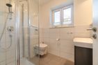  Gästehaus Wohnung 1 Wyk auf Föhr - ...ist mir einer Dusche ausgestattet.