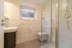  Gästehaus Wohnung 2 Wyk auf Föhr - Auch im Souterrain gibt es ein Bad mit einer Dusche.