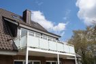  Gästehaus Wohnung 3 Wyk auf Föhr - Für die Gäste der OG Wohnung ist ein schöner Balkon vorhanden.