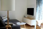  Ferienwohnung KWE 24EG - "meerLiebe" Graal-Müritz Küstenwald - Wohnzimmer