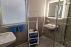 Smäswai Hüs Krabbe Nebel/Süddorf - Badezimmer