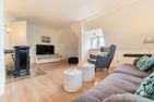  Haus Otto Wohnung 5 Wyk auf Föhr - Das gemütliche Wohnzimmer mit Meerblick.