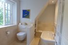  Haus Mühlenblick Borgsum - ...als auch Badewanne.