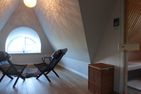  Haus Mühlenblick Borgsum - Im Spitzboden finden Sie die hauseigene Sauna und genug Platz zum relaxen.