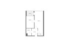 Ferienwohnpark Immenstaad am Bodensee Zwei-Zimmer-Apartment 49/34 Bodensee - Ground plan