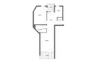 Ferienwohnpark Immenstaad am Bodensee Zwei-Zimmer-Apartment 51/24 Bodensee - Ground plan