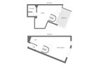 Ferienwohnpark Immenstaad am Bodensee Maisonette-Wohnung 55/27 mit Seeblick Bodensee - Ground plan