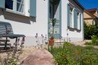  Kapitänshaus Luv & Lee Ostseebad Wustrow - Fassade / Eingang