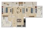 Apartmenthaus Norderhafen Penthouse Küstenzauber Nordstrand - 