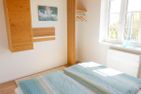 Haus Nordlicht Ferienwohnung *At Nuurdlacht* Nebel auf Amrum - Schlafzimmer in der Ferienwohnung At Nuurdlacht in Nebel auf Amrum