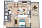 Kresenzerhof Nr. 5 Ferienwohnung Alpenveilchen (212)  - 