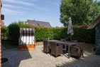  Auster Hüs Midlum - Genießen Sie das schöne Wetter auf der Terrasse.
