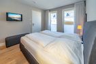  Luxussuite am Meer App. 17 Westerland - Schlafzimmer