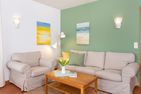  Haus Jungnamen Sand Whg. 1 Wittdün - Wohnzimmer