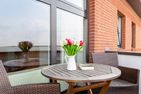  Haus Jungnamen Sand Whg. 1 Wittdün - Balkon der Ferienwohnung Jungnamen Sand 01