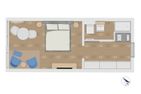 Am Kurstrand fewo1846 - Marina del Rey (App. 146) Glücksburg - -img.tag.floorplan-