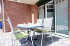 Max & Moritz Wohnung 3 Büsum - Terrasse