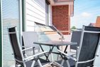 Max & Moritz Wohnung 5 Büsum - Balkon