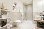 Strandvilla Apartment Hafenglück Büsum - Badezimmer