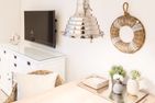 Strandvilla Apartment Hafenglück Büsum - Wohnzimmer