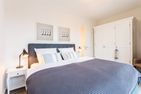 Strandvilla Apartment Meeresglück Büsum - Schlafzimmer