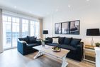 Strandvilla Apartment Meeresglück Büsum - Wohnzimmer