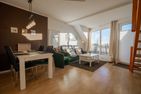 Residenz Rosengarten Wohnung 305 mit Meerblick Büsum - Wohnzimmer