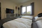  Penthouse am Deich Büsum - Schlafzimmer