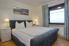 Schloss am Meer Wohnung 41 mit seitlichem Hafenblick Büsum - Schlafzimmer