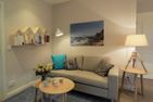Strandpalais Apartment Landgang Büsum - Wohnzimmer