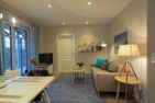 Strandpalais Apartment Landgang Büsum - Wohnzimmer