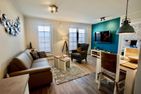 Bernstein Suite & Breakfast Apartment 1 Büsum - Wohnzimmer
