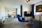 Bernstein Kattegat Apartment 14 Büsum - Wohnzimmer