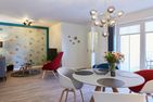 Bernstein Kattegat Apartment 17 Büsum - Wohnzimmer