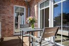 Bernstein Kattegat Apartment 21 Büsum - Balkon
