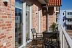 Bernstein Kattegat Apartment 22 Büsum - Balkon