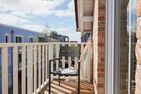 Bernstein Kattegat Apartment 30 Büsum - Balkon