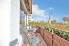 Haus Strandallee 24 Haus Strandallee 24 - Appartement Seemanns Meeresblick Haffkrug - Balkon