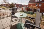 Haus Dünenkate Strandmuschel Ostdorf - Balkon