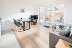 Haus Dünenkate Strandmuschel Ostdorf - Wohnzimmer