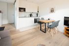Haus Dünenkate Strandmuschel Ostdorf - Wohnzimmer