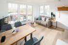 Haus Dünenkate Strandmuschel Ostdorf - Wohnzimmer