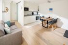 Haus Dünenkate Seelöwe Ostdorf - Küche / Küchenzeile