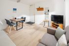 Haus Dünenkate Seelöwe Ostdorf - Wohnzimmer