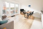 Haus Dünenkate Strandläufer Ostdorf - Wohnzimmer