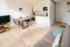 Haus Dünenkate Strandläufer Ostdorf - Küche / Küchenzeile