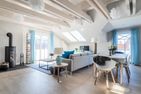 Strandpalais Apartment Ausguck Büsum - Wohnzimmer