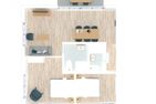 Haus Dünenkate Sandburg Ostdorf - Grundriss